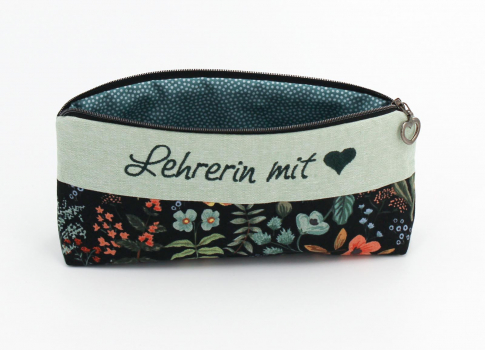 Mäppchen, Stiftemäppchen Lehrerin mit ❤